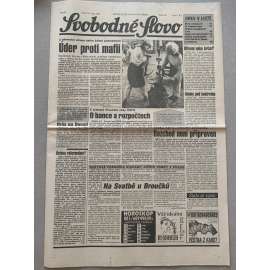 Svobodné slovo (20.10.1992) - staré noviny