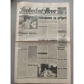 Svobodné slovo (15.10.1992) - staré noviny