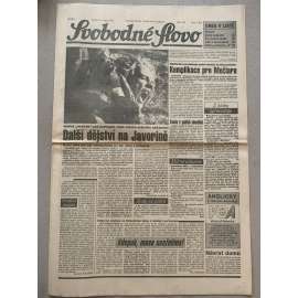 Svobodné slovo (12.10.1992) - staré noviny