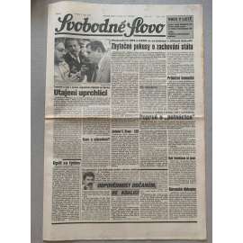 Svobodné slovo (7.10.1992) - staré noviny