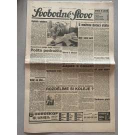 Svobodné slovo (15.9.1992) - staré noviny