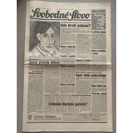 Svobodné slovo (10.9.1992) - staré noviny