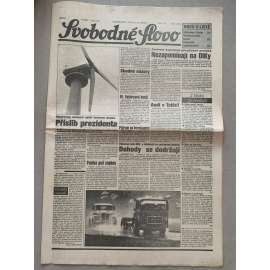 Svobodné slovo (7.9.1992) - staré noviny