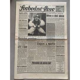 Svobodné slovo (26.8.1992) - staré noviny