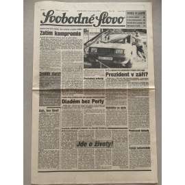 Svobodné slovo (7.8.1992) - staré noviny