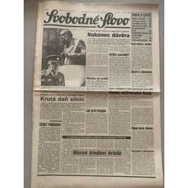 Svobodné slovo (15.6.1992) - staré noviny