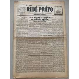 Rudé právo (22.9.1928) - staré noviny