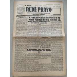 Rudé právo (23.9.1928) - 1. republika, staré noviny