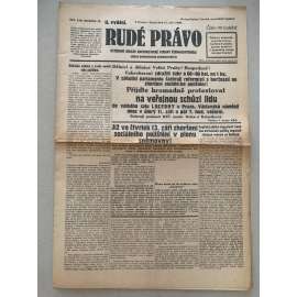 Rudé právo (11.9.1928) - 1. republika, staré noviny