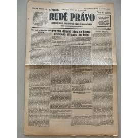 Rudé právo (13.9.1928) - 1. republika, staré noviny