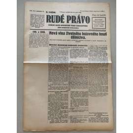 Rudé právo (14.9.1928) - 1. republika, staré noviny
