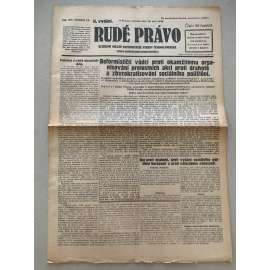 Rudé právo (15.9.1928) - 1. republika, staré noviny