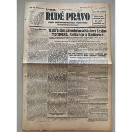 Rudé právo (16.9.1928) - 1. republika, staré noviny