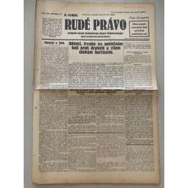Rudé právo (19.9.1928) - 1. republika, staré noviny