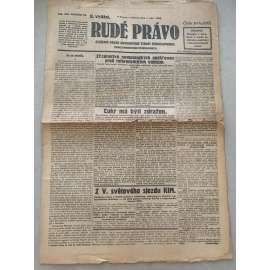 Rudé právo (1.9.1928) - 1. republika, staré noviny