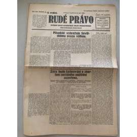 Rudé právo (2.9.1928) - 1. republika, staré noviny