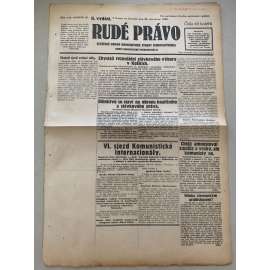 Rudé právo (26.7.1928) - 1. republika, staré noviny