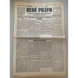 Rudé právo (28.7.1928) - 1. republika, staré noviny