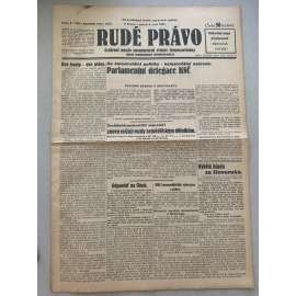 Rudé právo (4.9.1931) - 1. republika, staré noviny
