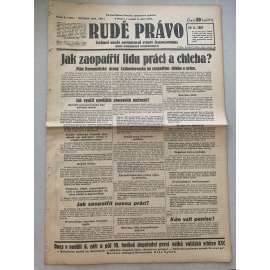 Rudé právo (6.9.1931) - 1. republika, staré noviny