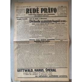 Rudé právo (12.9.1931) - 1. republika, staré noviny