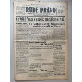Rudé právo (2.10.1931) - 1. republika, staré noviny