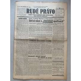 Rudé právo (30.10.1931) - 1. republika, staré noviny Rudé právo (30.10.1931) - 1. republika, staré noviny