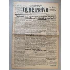 Rudé právo (30.10.1931) - 1. republika, staré noviny Rudé právo (30.10.1931) - 1. republika, staré noviny