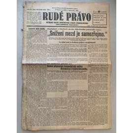Rudé právo (1.11.1931) - 1. republika, staré noviny Rudé právo (1.11.1931) - 1. republika, staré noviny
