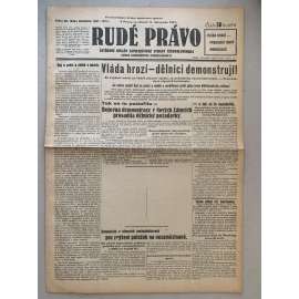 Rudé právo (11.11.1931) - 1. republika, staré noviny Rudé právo (11.11.1931) - 1. republika, staré noviny