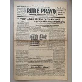 Rudé právo (14.11.1931) - 1. republika, staré noviny Rudé právo (14.11.1931) - 1. republika, staré noviny
