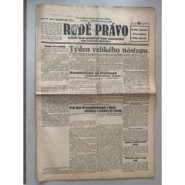 Rudé právo (20.12.1931) - 1. republika, staré noviny