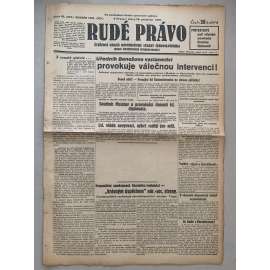 Rudé právo (29.12.1931) - 1. republika, staré noviny
