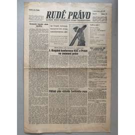 Rudé právo (1.9.1945) - 1. republika, staré noviny