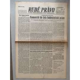 Rudé právo (2.9.1945) - 1. republika, staré noviny