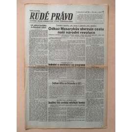 Rudé právo (15.9.1945) - 1. republika, staré noviny