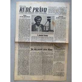 Rudé právo (8.9.1945) - 1. republika, staré noviny