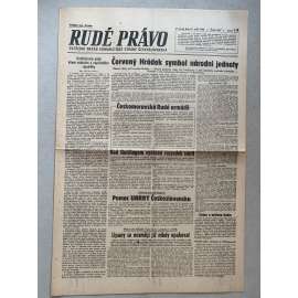 Rudé právo (11.9.1945) - 1. republika, staré noviny