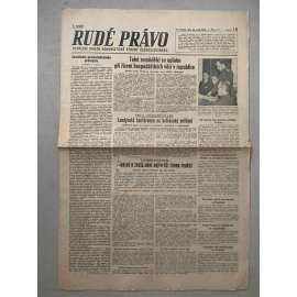 Rudé právo (26.9.1945) - 1. republika, staré noviny