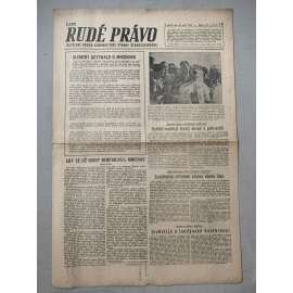 Rudé právo (30.9.1945) - 1. republika, staré noviny