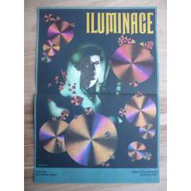 Iluminace (filmový plakát, film Polsko 1973, režie Krzysztof Zanussi, Hrají: Stanislaw Latallo, Małgorzata Pritulak)