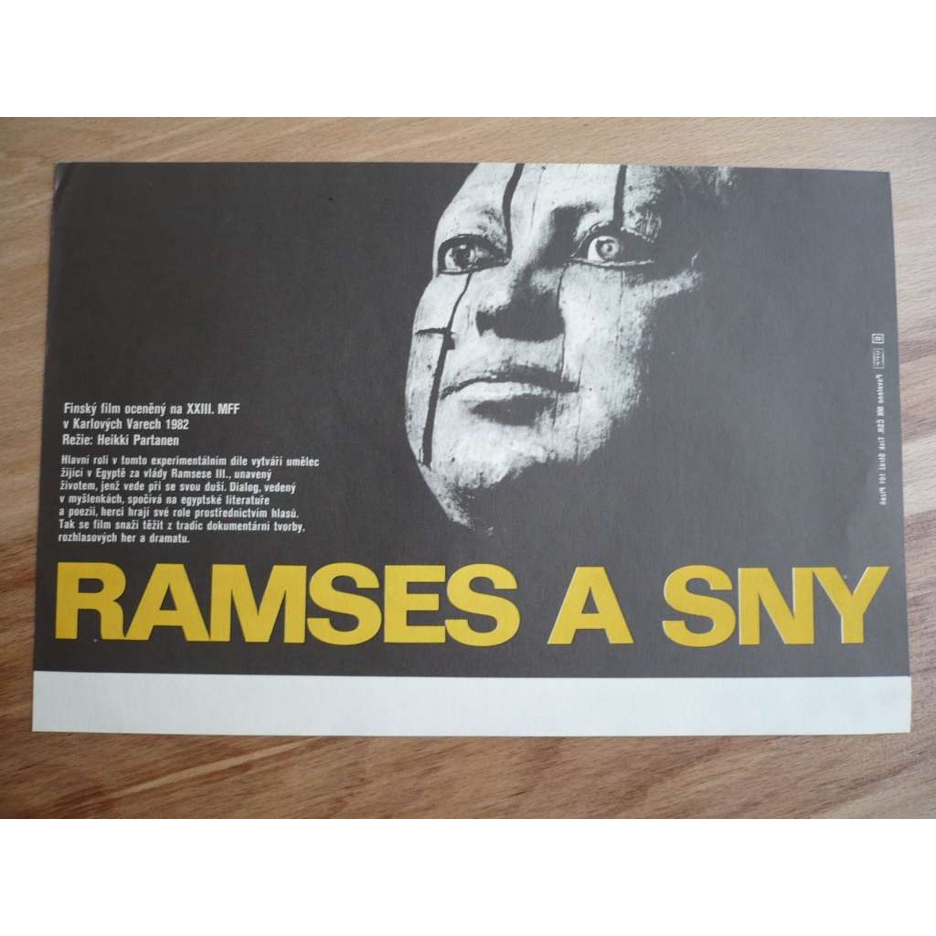 Ramses a sny (filmový plakát, film Finsko, režie Heikki Partanen)