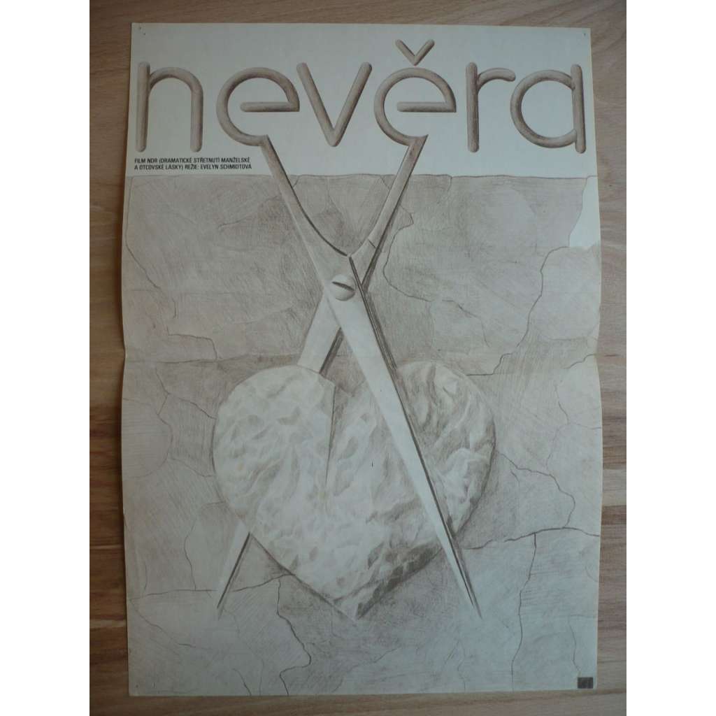 Nevěra (filmový plakát, film NDR 1981, režie Evelyn Schmidt)