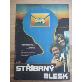 Stříbrný blesk (filmový plakát, film USA 1976, režie Arthur Hiller, Hrají: Gene Wilder, Jill Clayburgh, Richard Pryor)