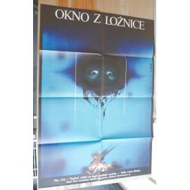 Okno z ložnice (filmový plakát, film USA 1987, režie Curtis Hanson, Hrají: Steve Guttenberg, Elizabeth McGovern, Isabelle Huppert)