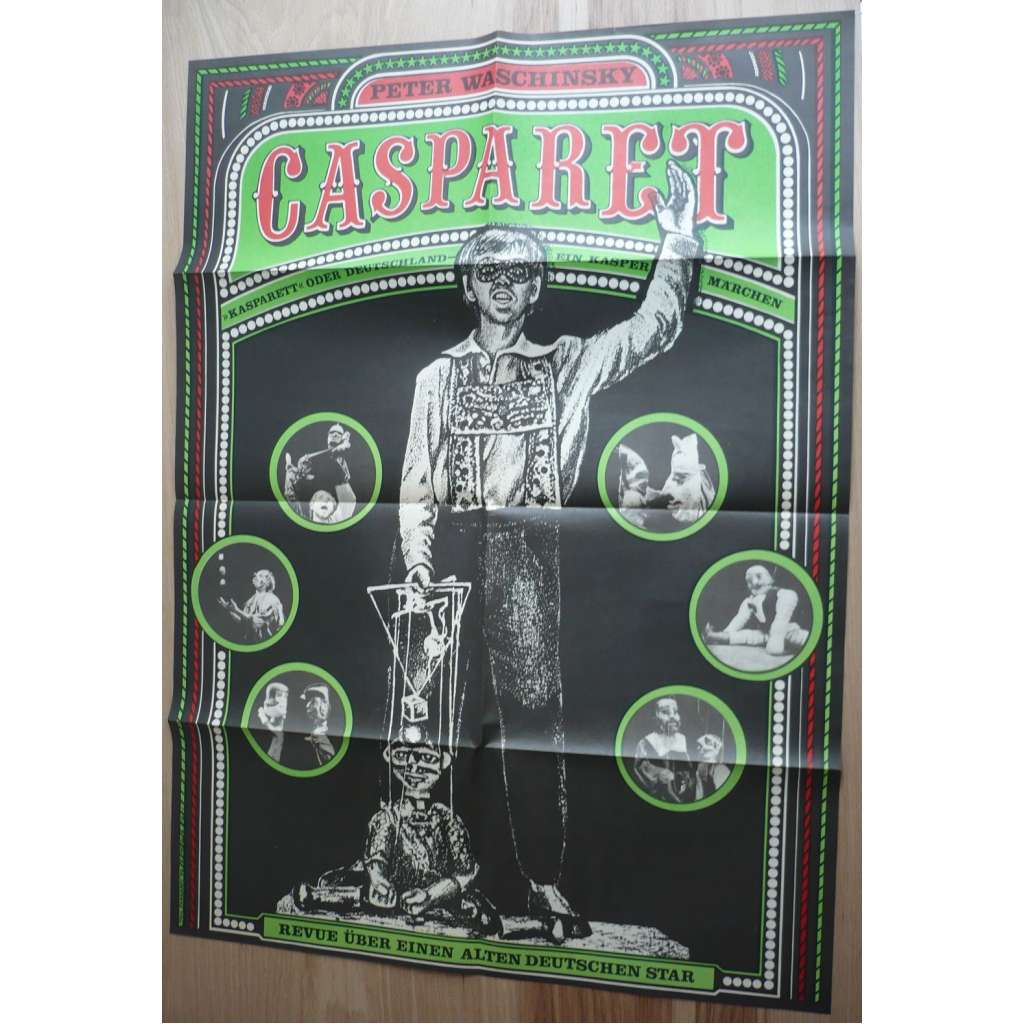 Casparet  (plakát, Peter Waschinsky, loutky, Paul Ehrhardt)
