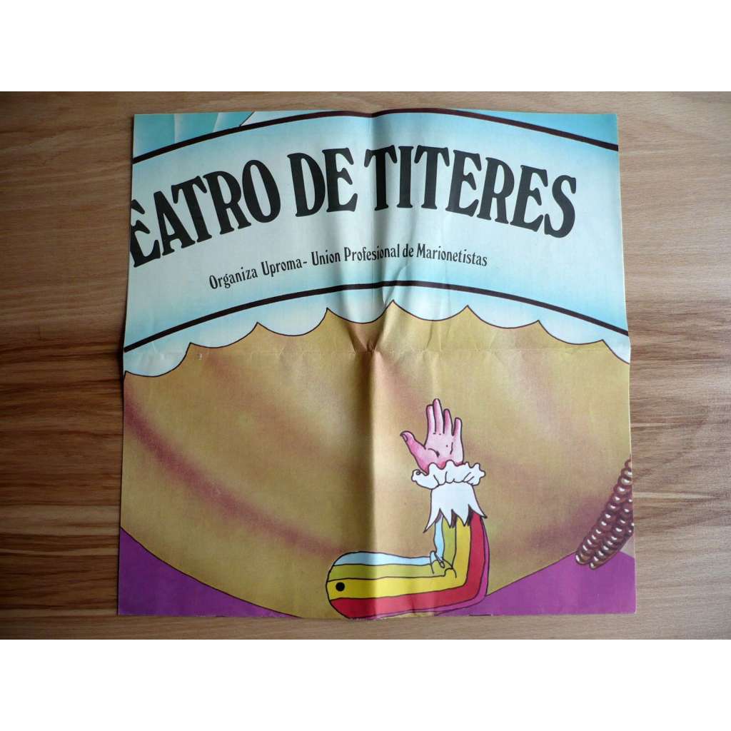 El Teatro de Titeres - IV Festival - Lavapies, Madrid (plakát, Madrid 15.5.-25.5.1980, loutky)