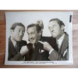 Fotoska - herci Albert Ritz, Jimmy Ritz, Harry Ritz - Ritz brothers (1936) - ORIG. CINEMA-PHOTO