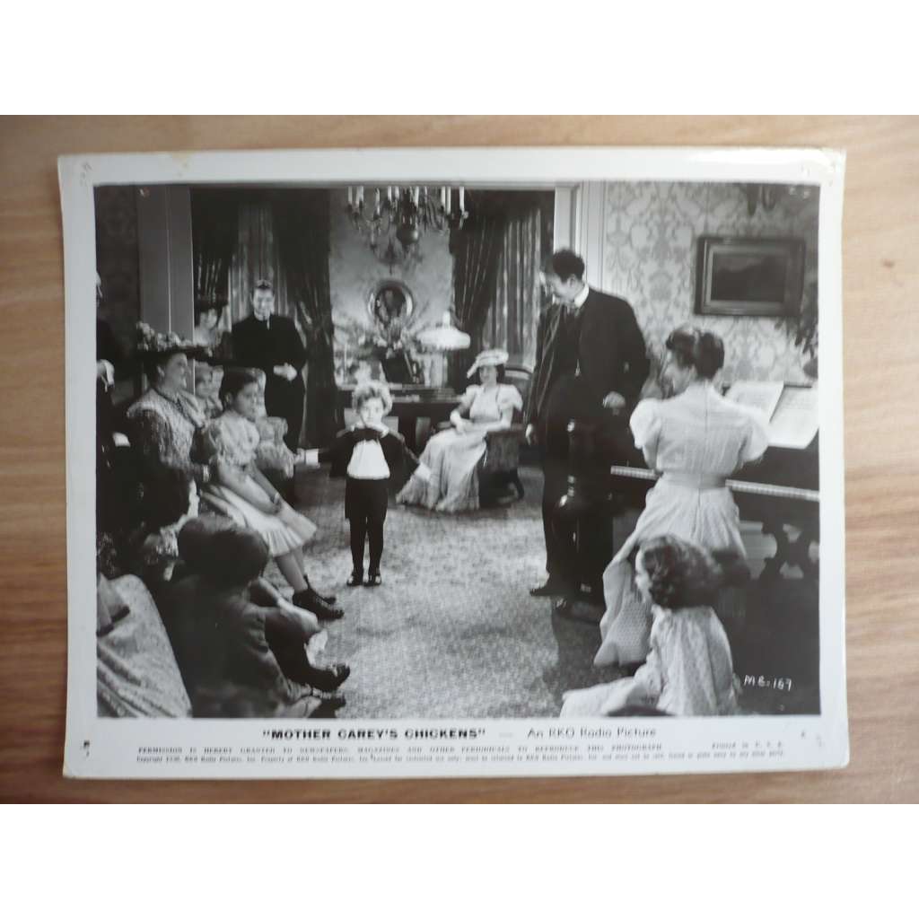 Fotoska - Mother Carey's Chickens (film USA 1938 - režie Rowland V. Lee, hrají Anne Shirley, Ruby Keeler, James Ellison) - ORIG. CINEMA-PHOTO