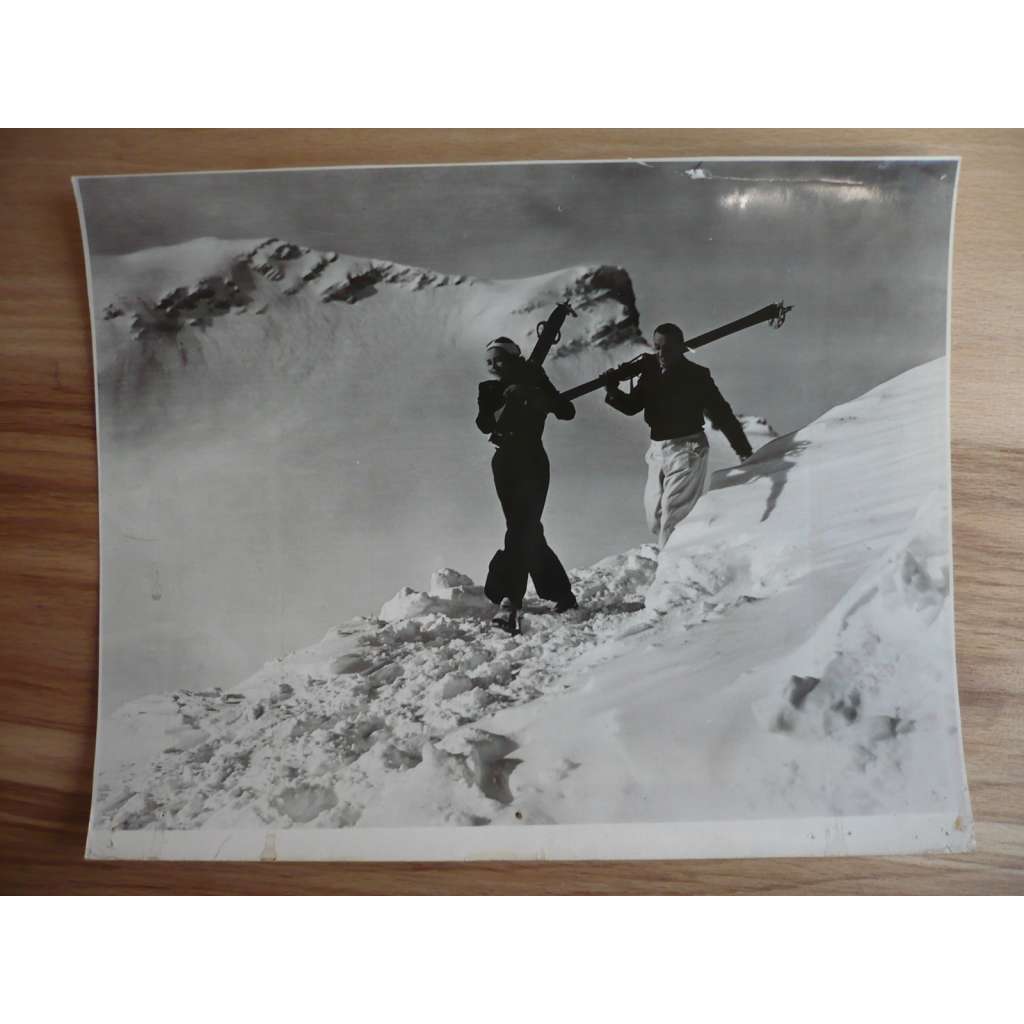 Fotoska - Korunní svědkyně (film Německo 1937 - režie Georg Jacoby, hrají Iván Petrovich, Sybille Schmitz, Gustav Waldau) - ORIG. CINEMA-PHOTO